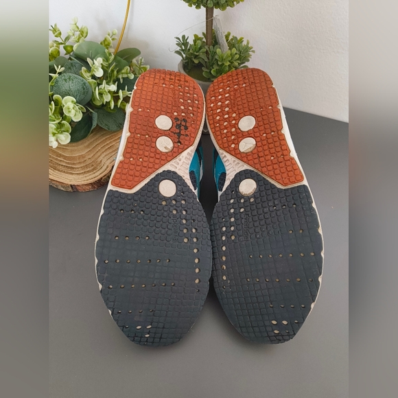 Puma Teal, Gray & White Men's Athletic Sneakers - Picture 6 of 6